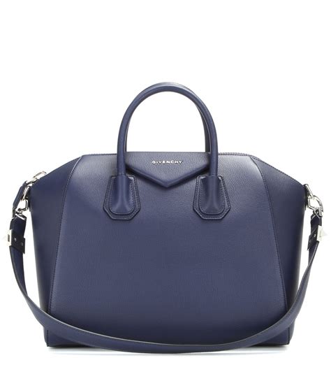 givenchy antigona medium dark blue|givenchy antigona for women.